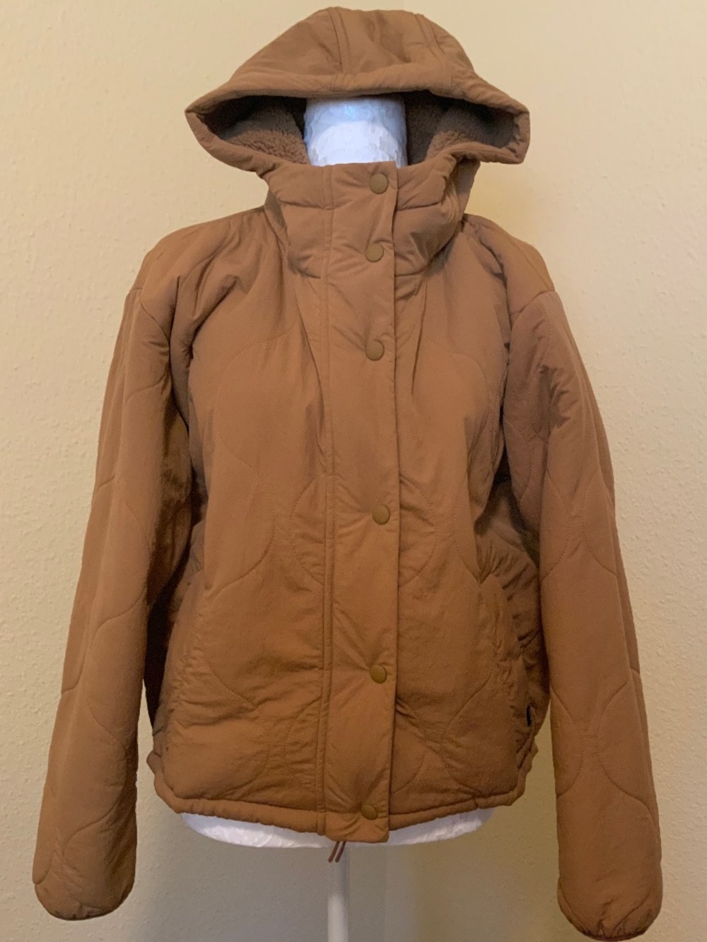 Prana Encenitas Jacket in Tan Sz M  Fall/Outerwear